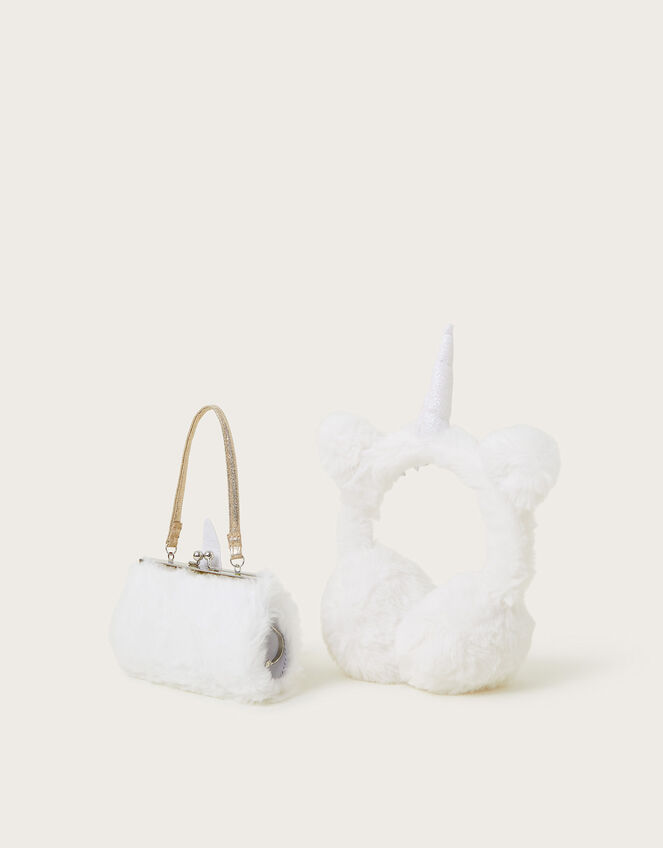 Galactic Unicorn Earmuffs and Bag Set, , large