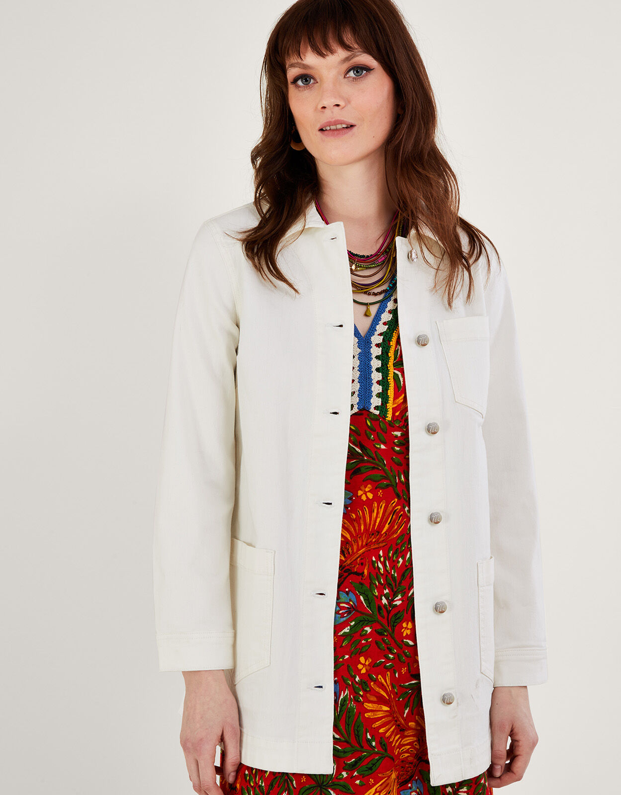 Monsoon ladies on sale denim jacket
