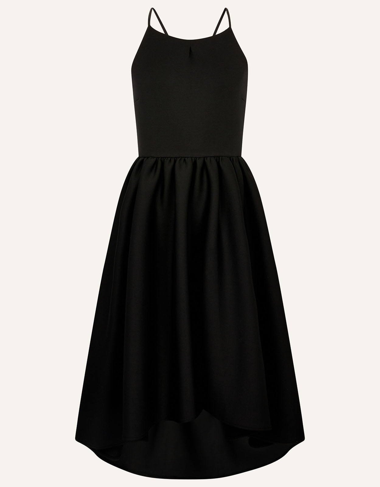 Bow Back Scuba Prom Dress Black Girls Dresses Monsoon ROI