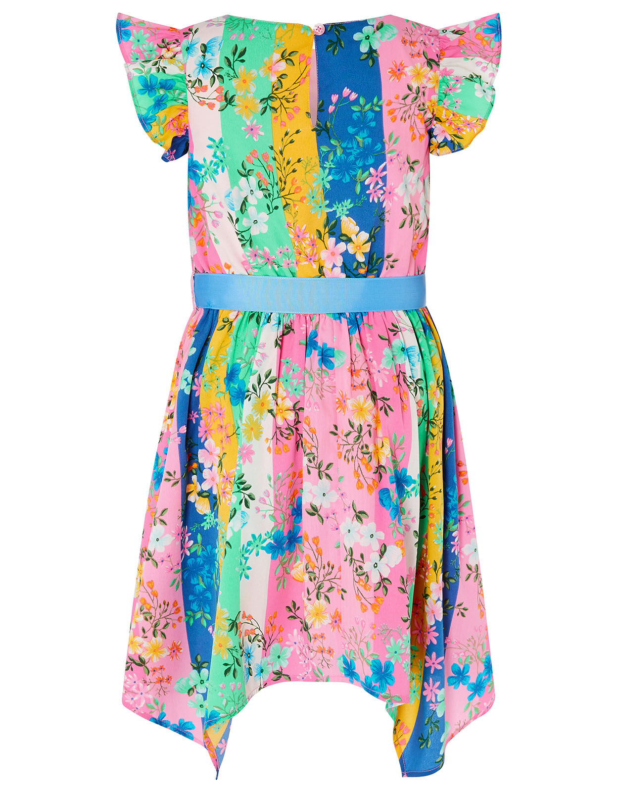 girls hanky hem dress