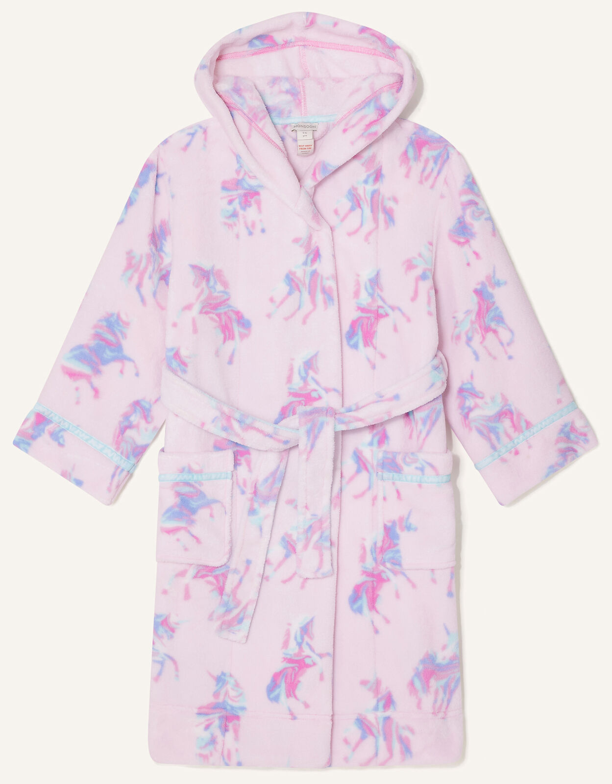 Monsoon unicorn 2025 dressing gown