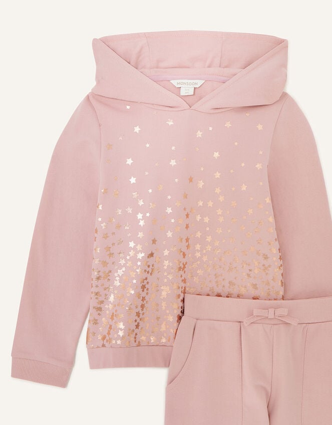 Foil Star Hoody and Joggers Set, Nude (NUDE), large