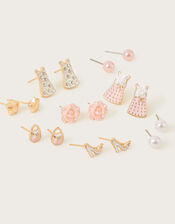 Dress Up Boutique Stud Earrings 8 Pack, , large