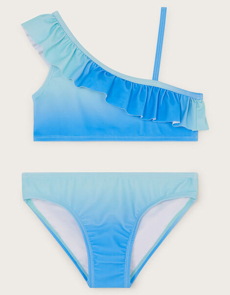 Ombre Bikini Set, Blue (TURQUOISE), large