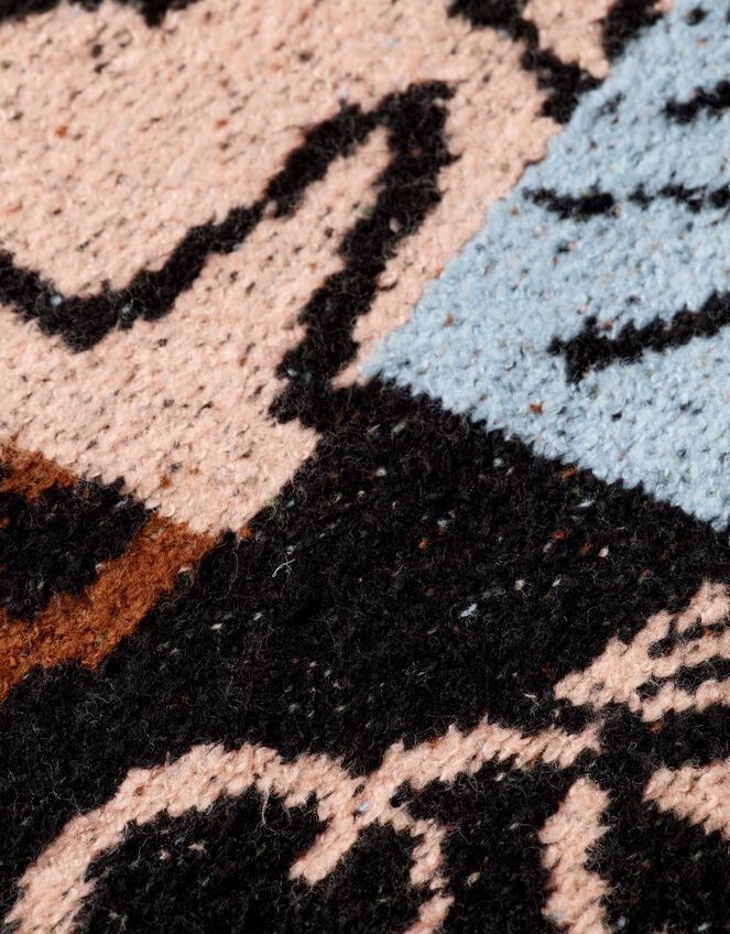 Scotch & Soda Oversized Patchwork Print Jumper, Multi (MULTI), large