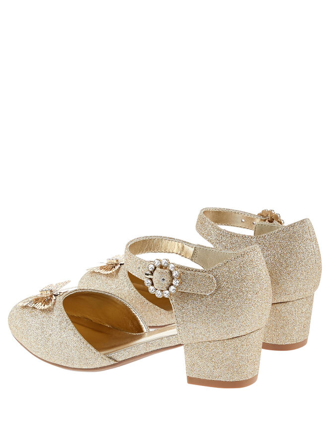 Butterfly Glitter Heels , Gold (GOLD), large