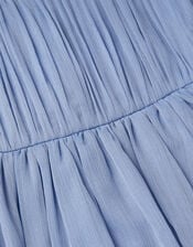 Imogen Sleeveless Chiffon Party Dress, Blue (PALE BLUE), large
