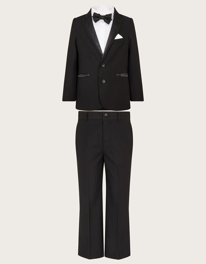 Benjamin Tuxedo Suit Set, Black (BLACK), large