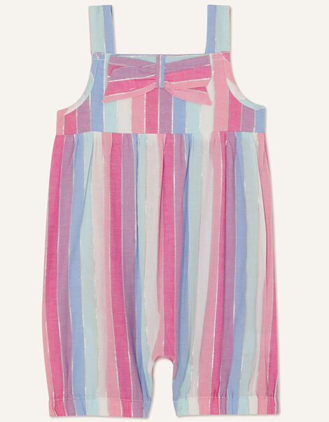 Baby Stripe Romper, Multi (MULTI), large
