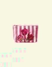 Elizabeth Scarlett Tulip Stripe Mini Pouch, , large