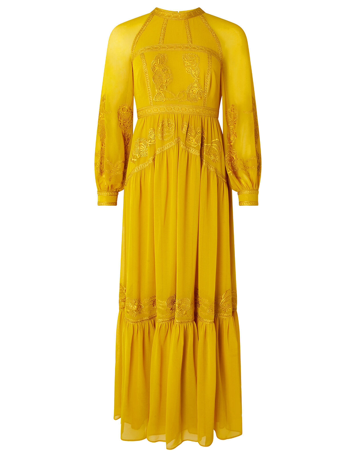 Monsoon yellow dress hotsell