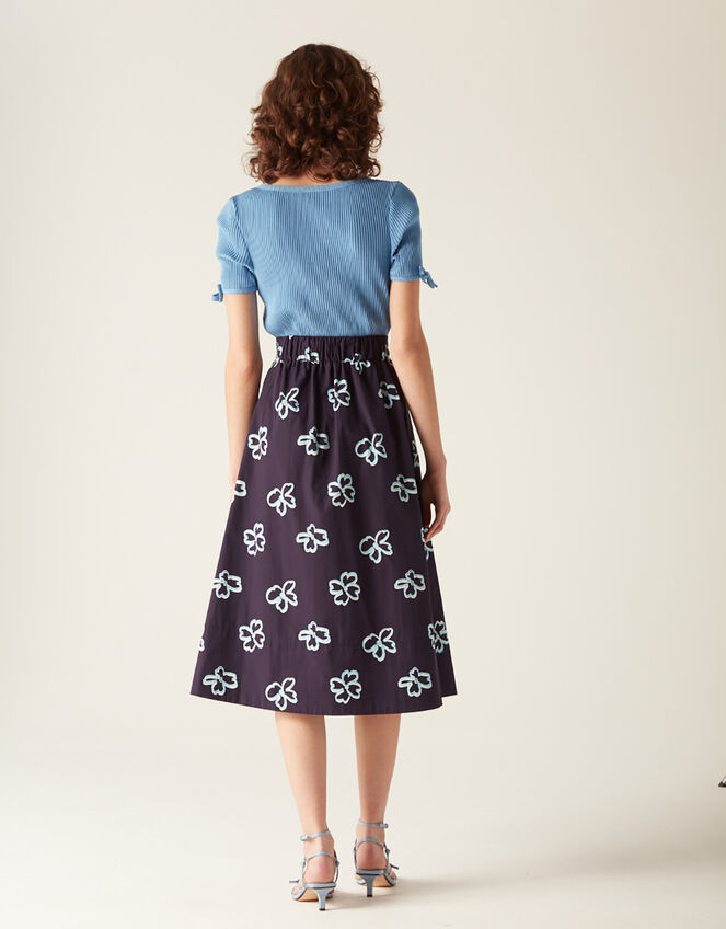 Mirla Beane Niki Skirt, Blue (NAVY), large