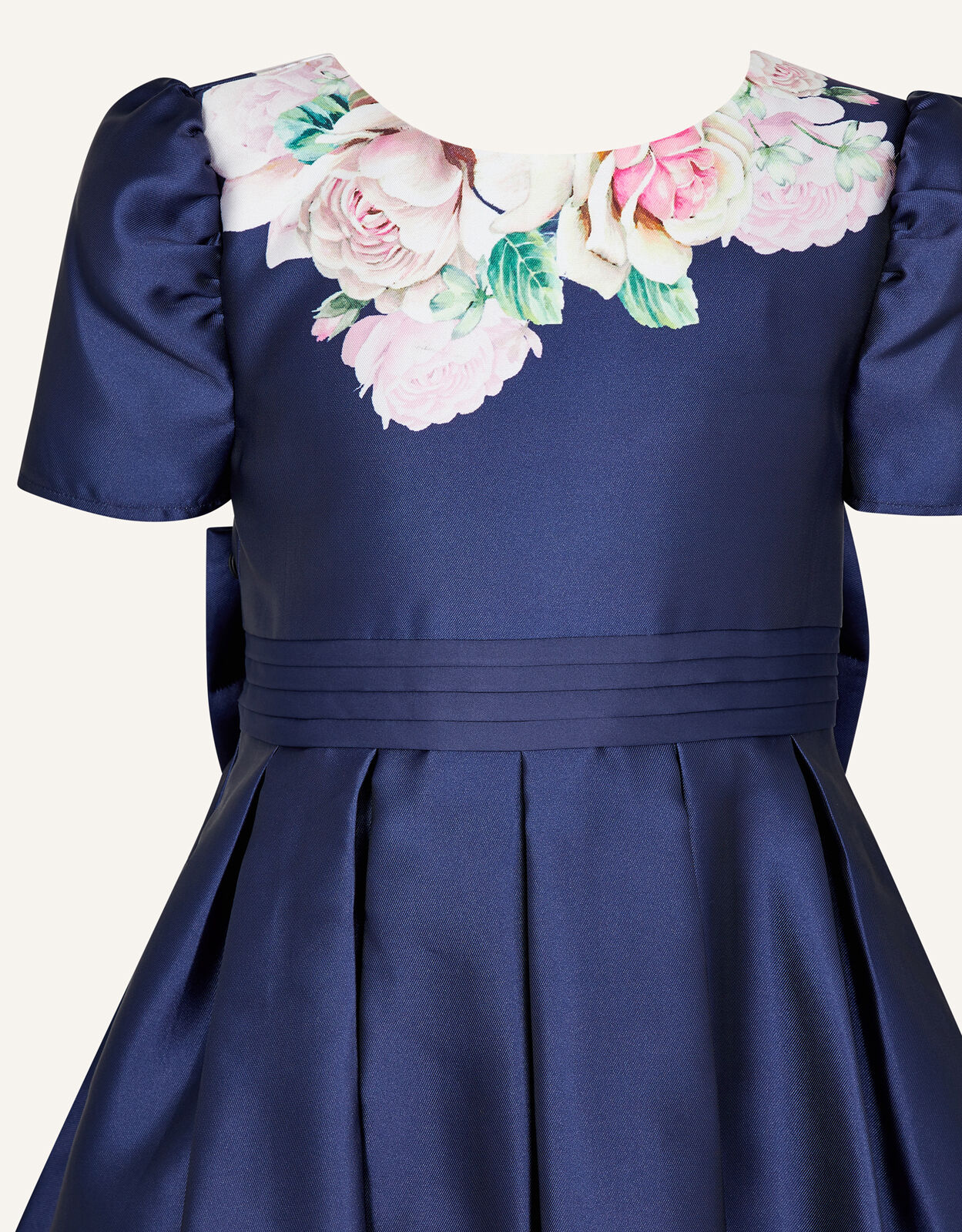 Henrietta Floral Print Dress Blue Girls Dresses Monsoon Global
