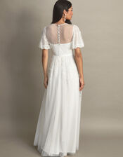 Celina Embellished Bridal Maxi Dress, Ivory (IVORY), large