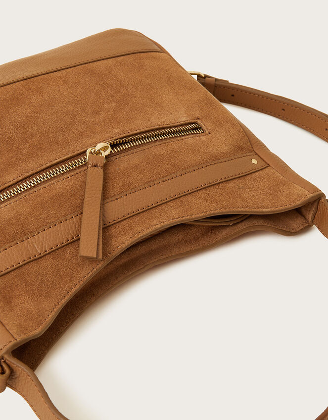 Leather Shoulder Bag, , large
