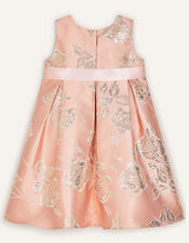 Baby Rose Jacquard Dress, Pink (PINK), large