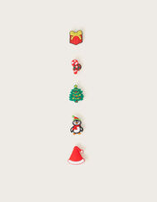 5-Pack Christmas Clog Charms, , large