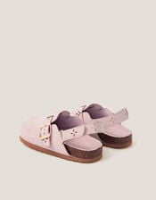 Cutwork Mules, Pink (PINK), large