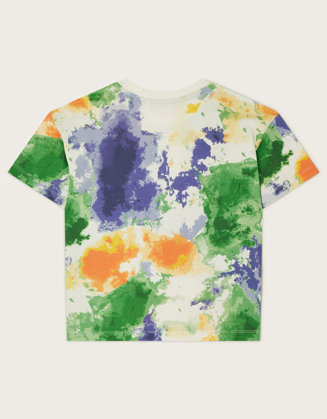 Tie Dye Skater T-Shirt, Multi (MULTI), large