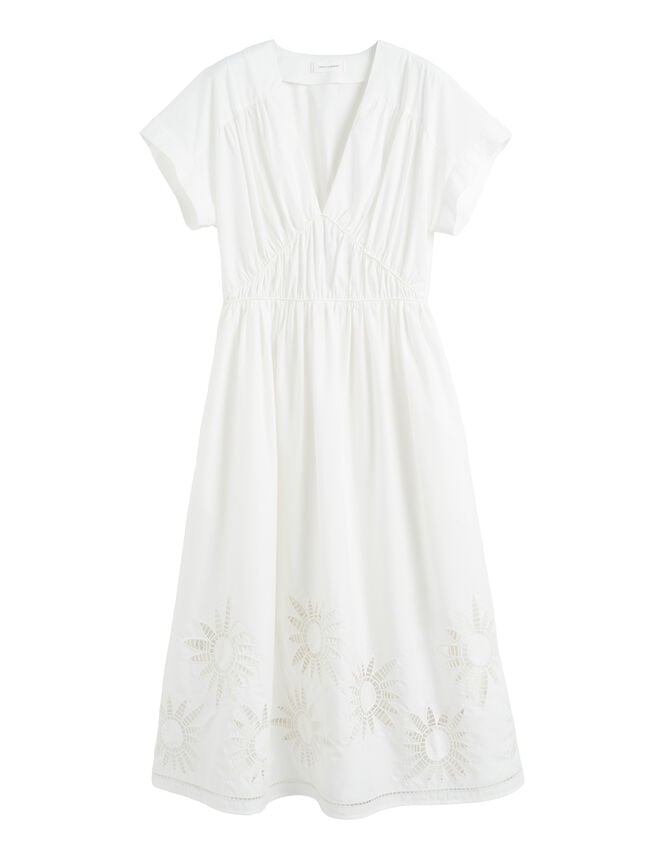 Chinti & Parker Étoile Midi Sundress, Cream (CREAM), large