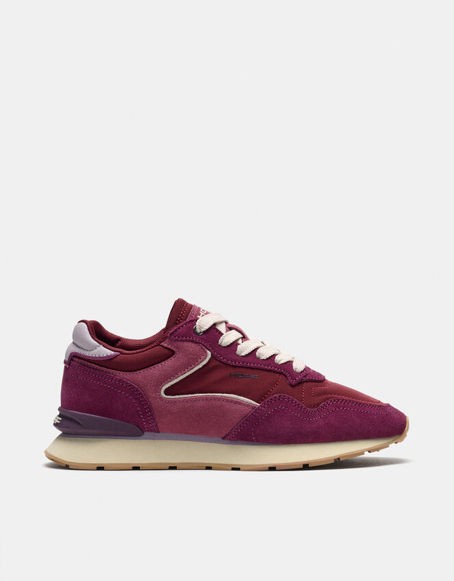 Hoff City Suede Trainers, Red (RED), large