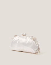 Suvi Flower Embellished Clutch Bag, , large