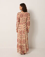 Maison Hotel Lolita Print Maxi Dress, Multi (MULTI), large