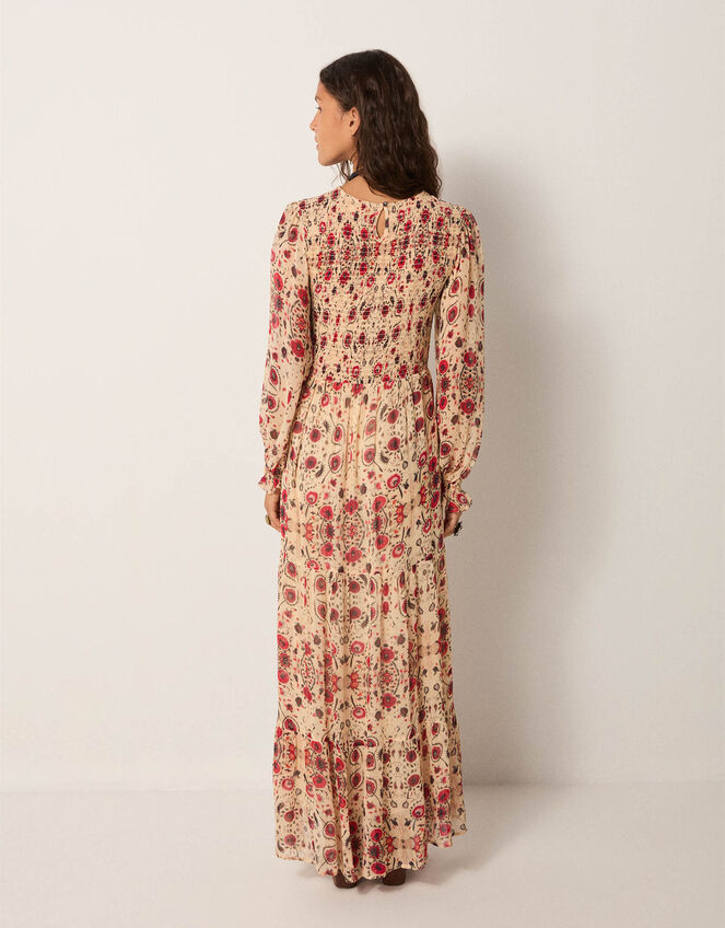 Maison Hotel Lolita Print Maxi Dress, Multi (MULTI), large