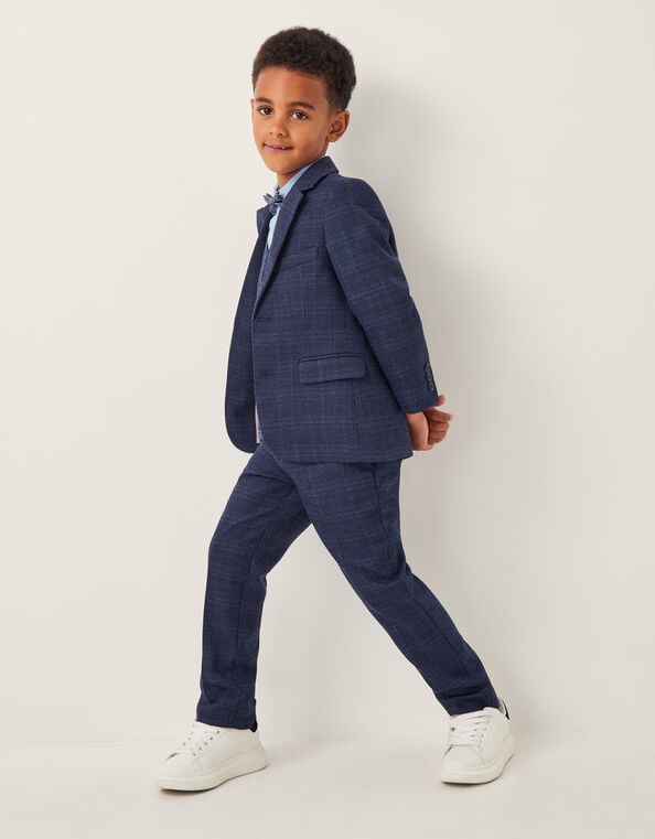 Oliver Check Pocket Detail Blazer, Blue (NAVY), large