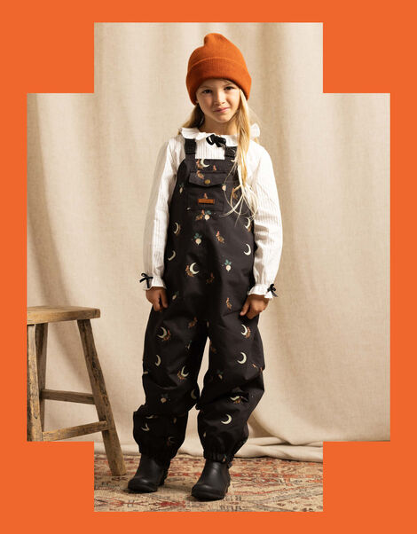 Töastie All Season Waterproof Dungarees, Blue (NAVY), large