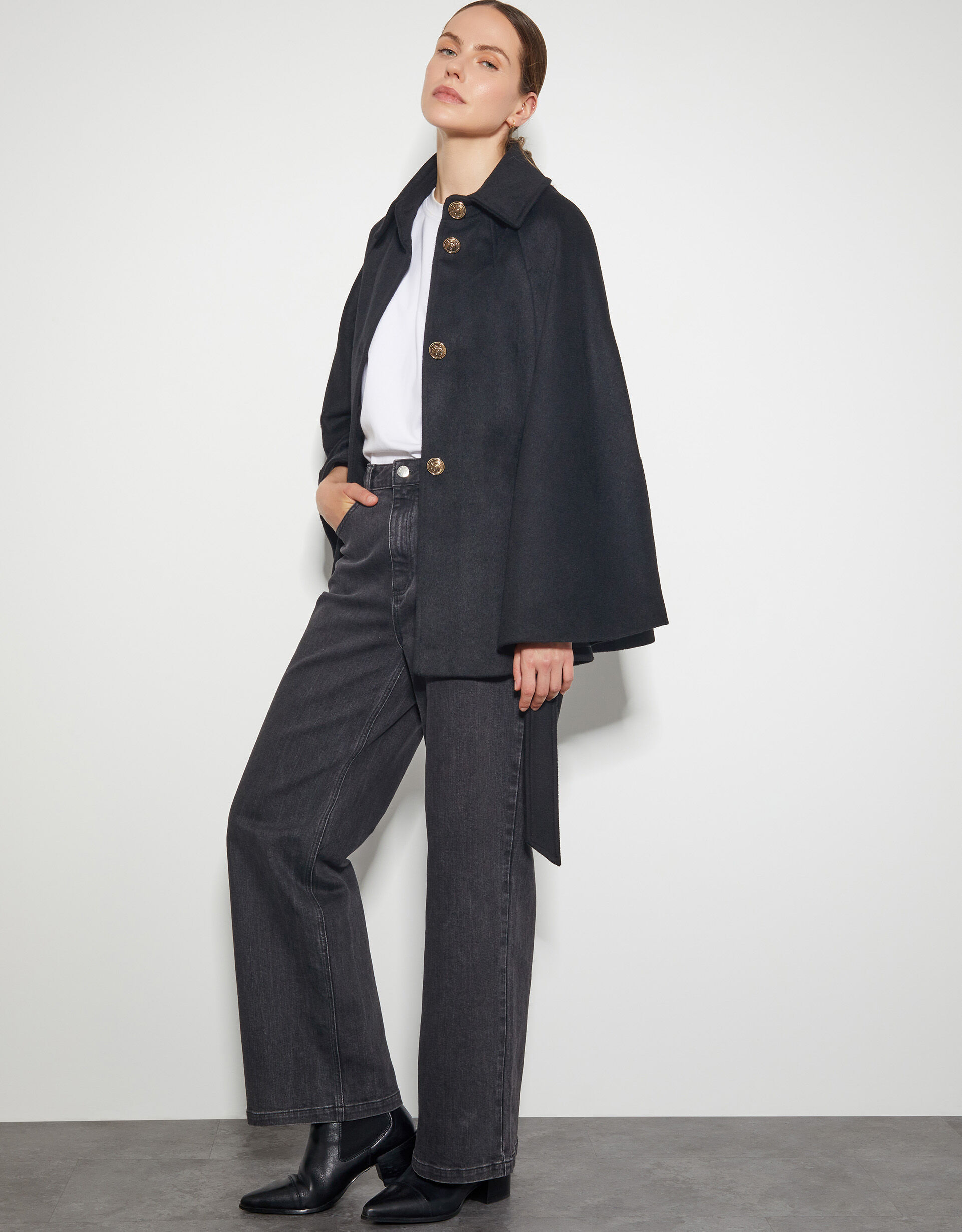 Monsoon cape coat hot sale