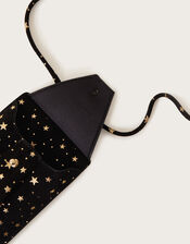 Suede Star Foil Print Phone Case, , large