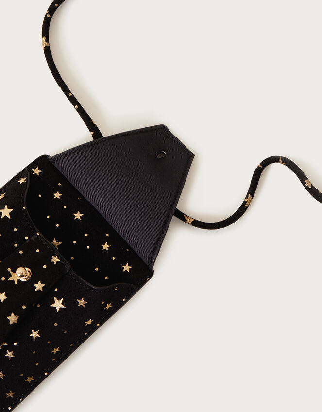 Suede Star Foil Print Phone Case, , large