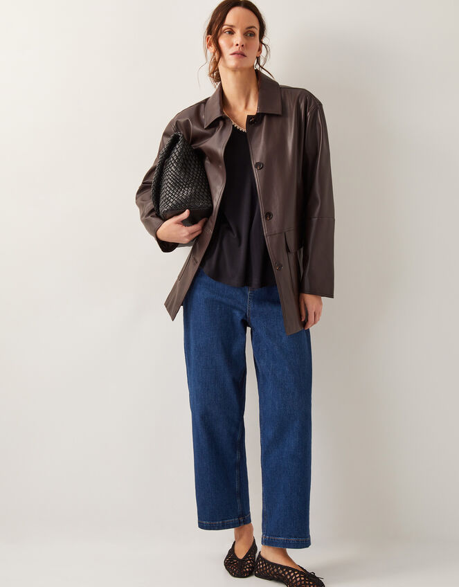 Tilly Trim Jersey T-Shirt , Black (BLACK), large