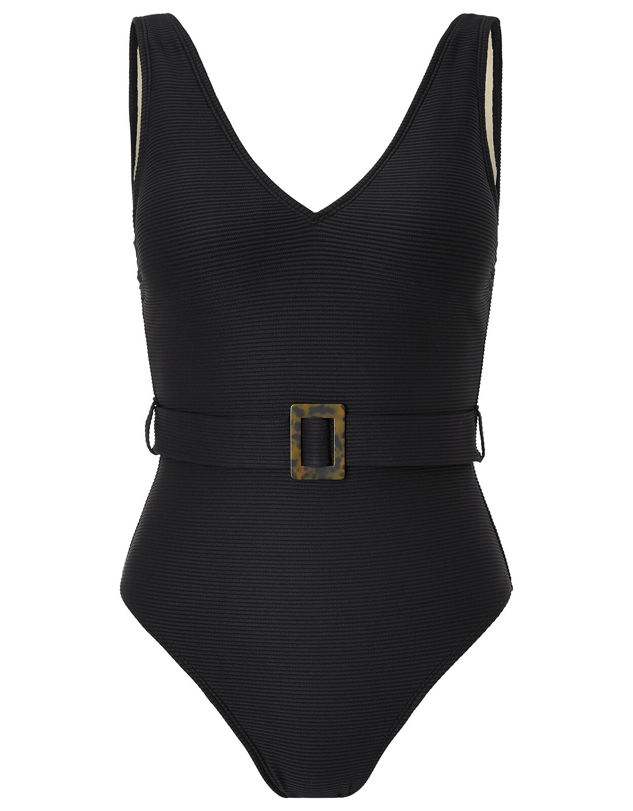 Belted swimming costume Outlet