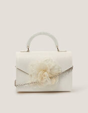 Organza Flower Glitter Bag, , large