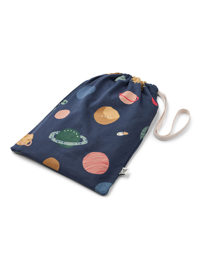 Liewood Wilhelm Printed Long Pyjamas Set, Blue (NAVY), large