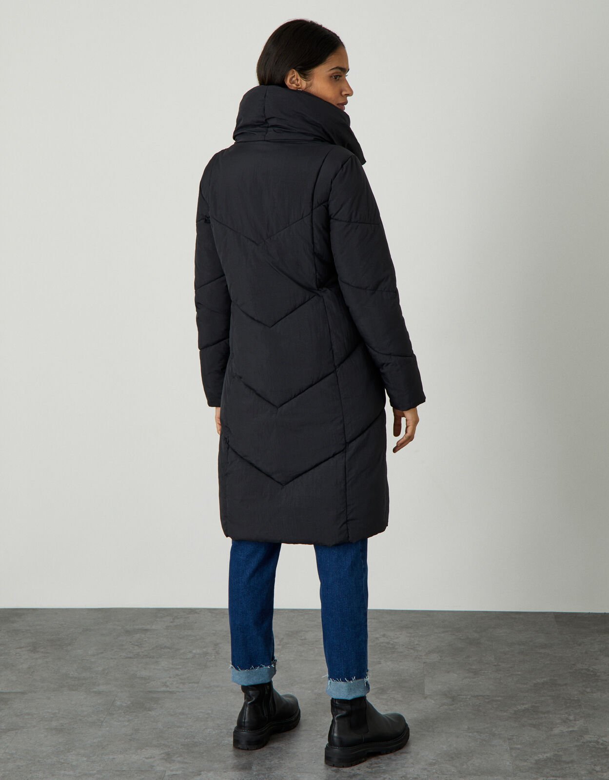 Monsoon remi padded sale coat
