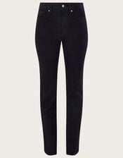 Bootcut Denim Jeans, Black (BLACK), large