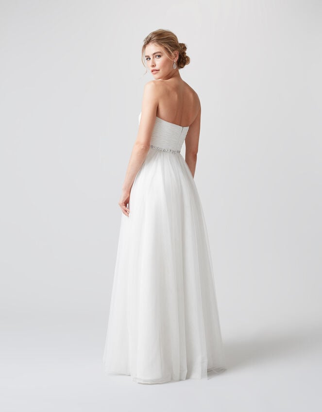 Klara Embellished Bridal Dress, Ivory (IVORY), large