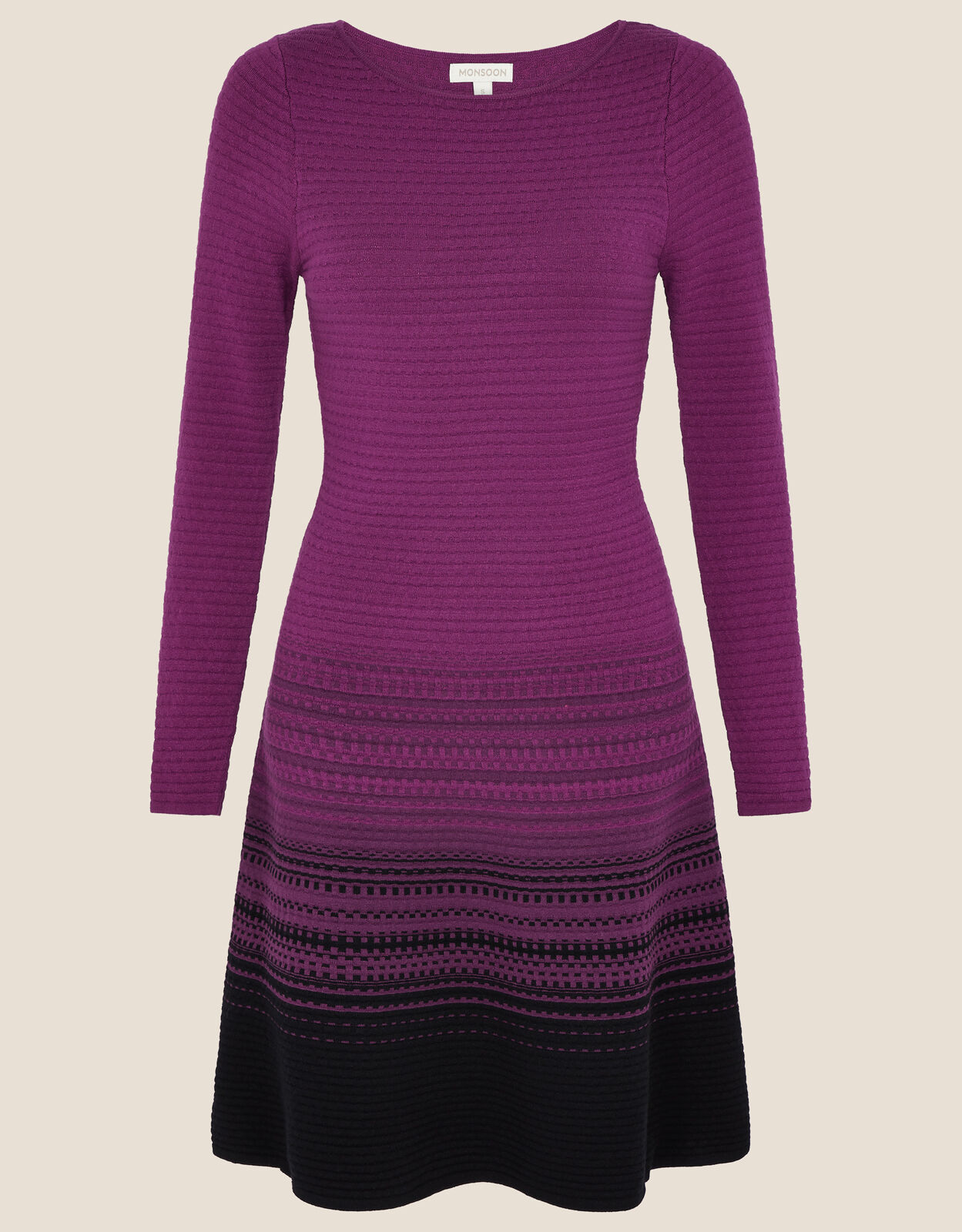 Monsoon fit and flare dress discount