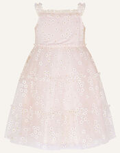 Baby Daisy Tiered Dress, Pink (PINK), large