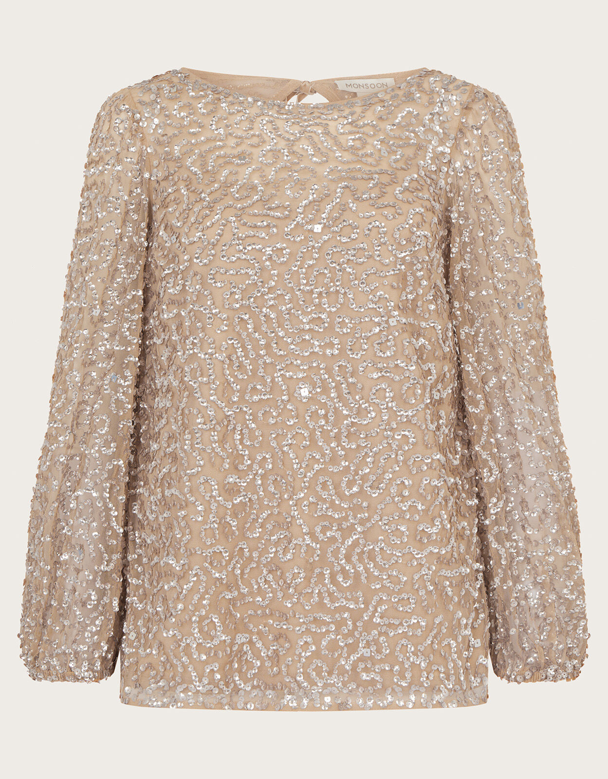 Monsoon sequin hotsell top