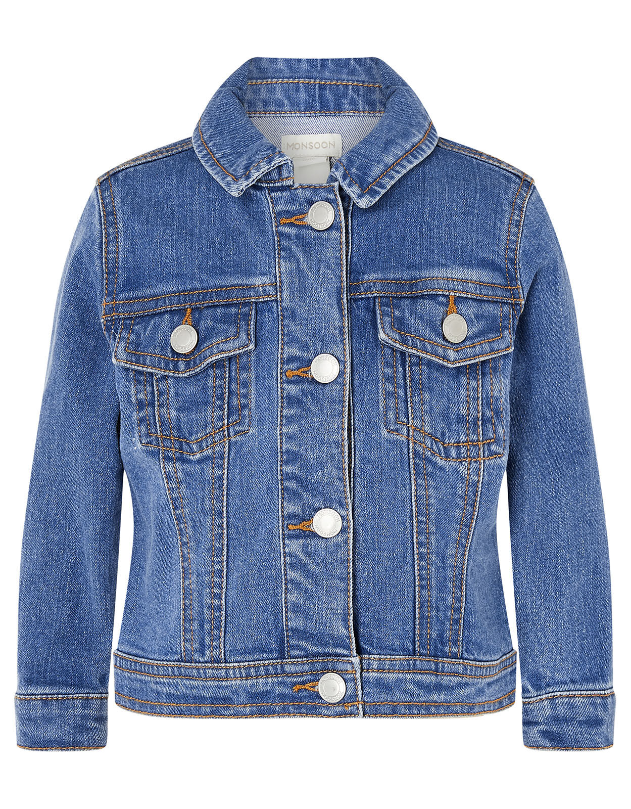 Monsoon girls denim jacket hot sale