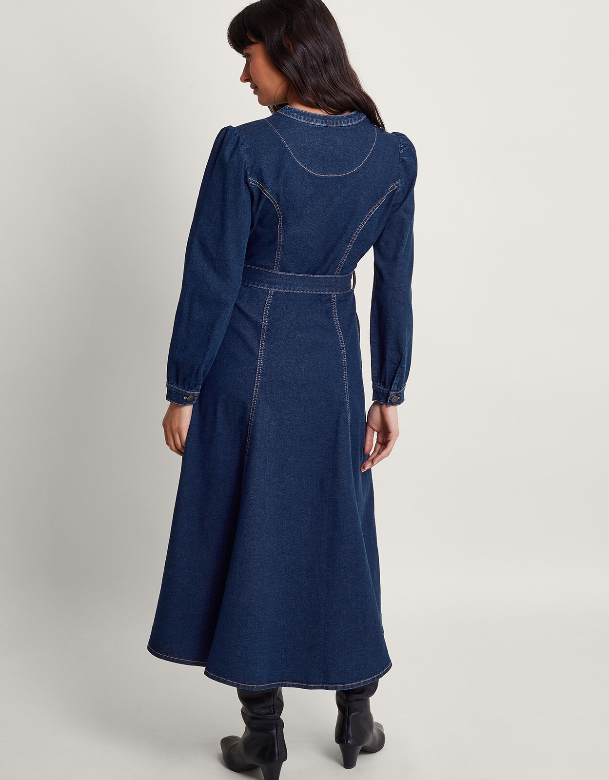Monsoon isla denim outlet dress