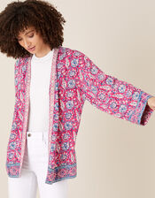 ARTISAN STUDIO Printed Kimono, Pink (PINK), large