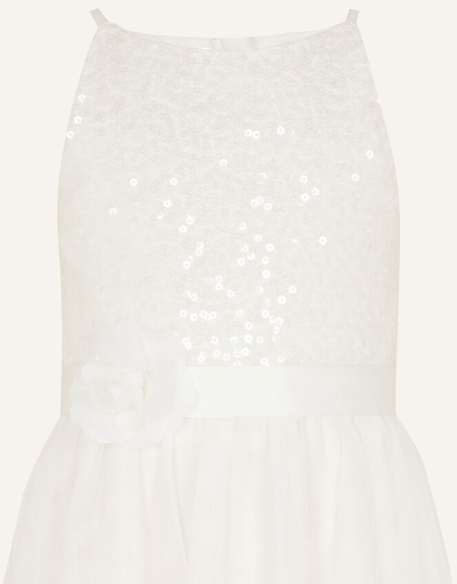 Truth Sequin Maxi Dress, Ivory (IVORY), large