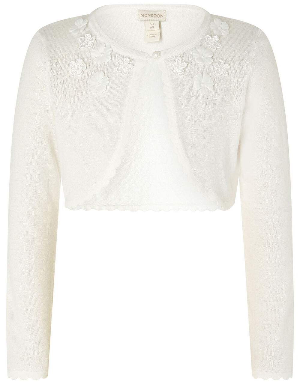 monsoon cropped cardigan