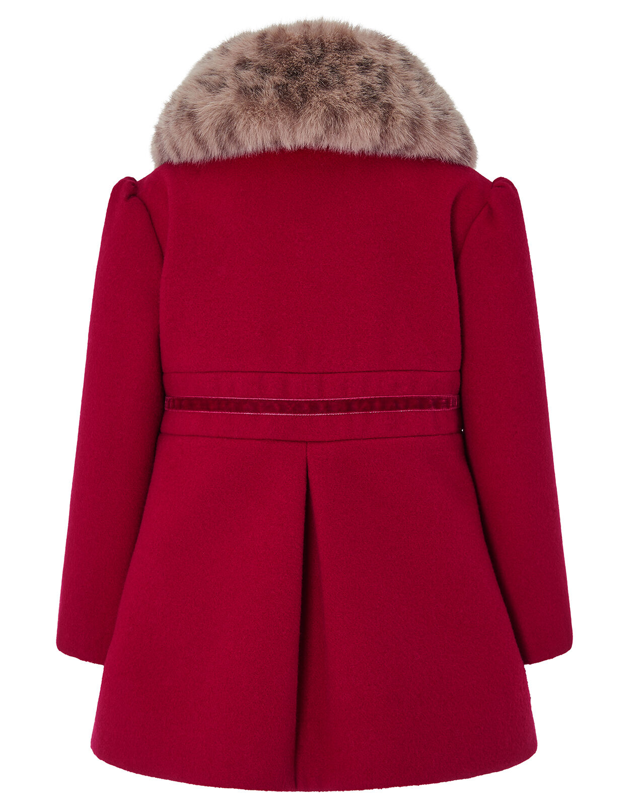 Monsoon girls red coat sales