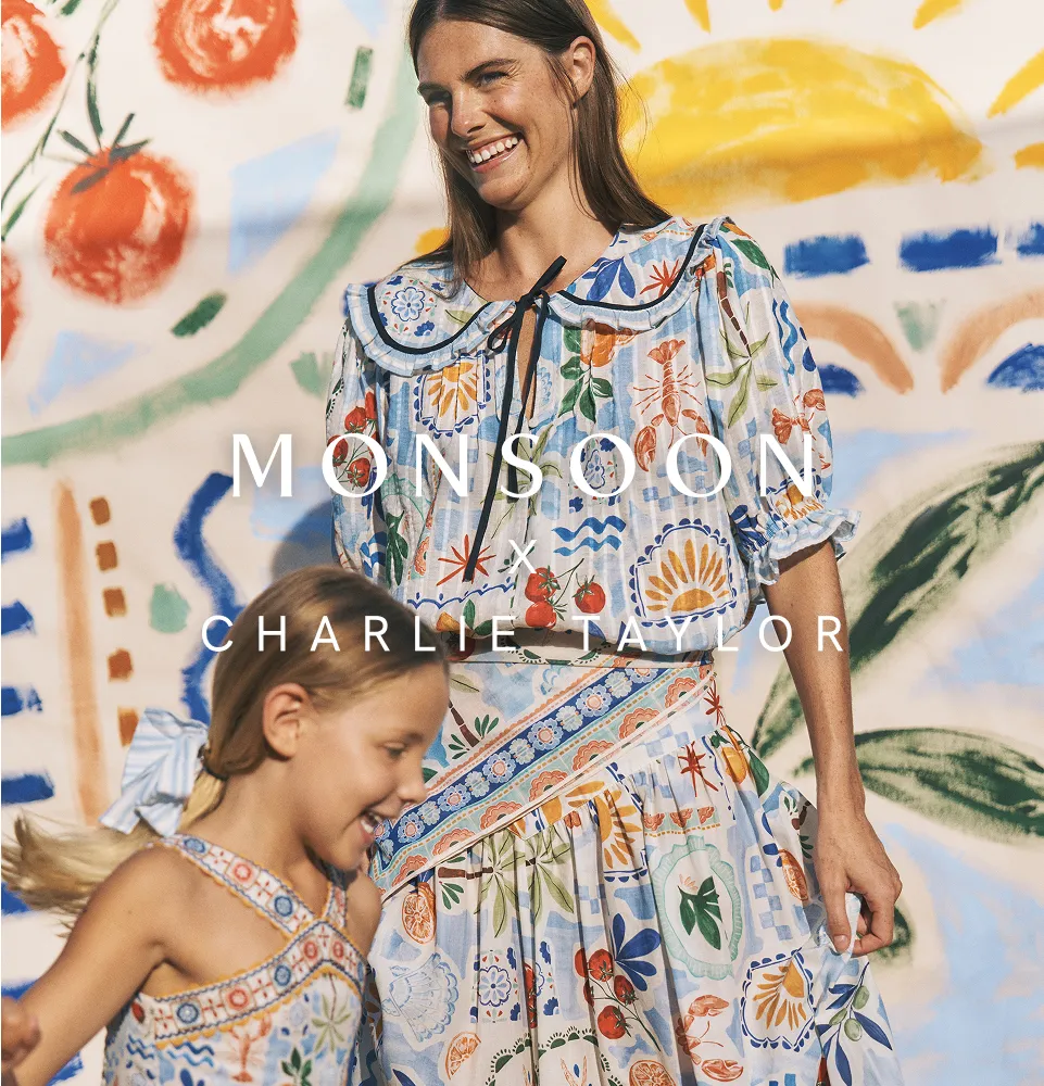 MONSOON X CHARLIE TAYLOR | Shop now